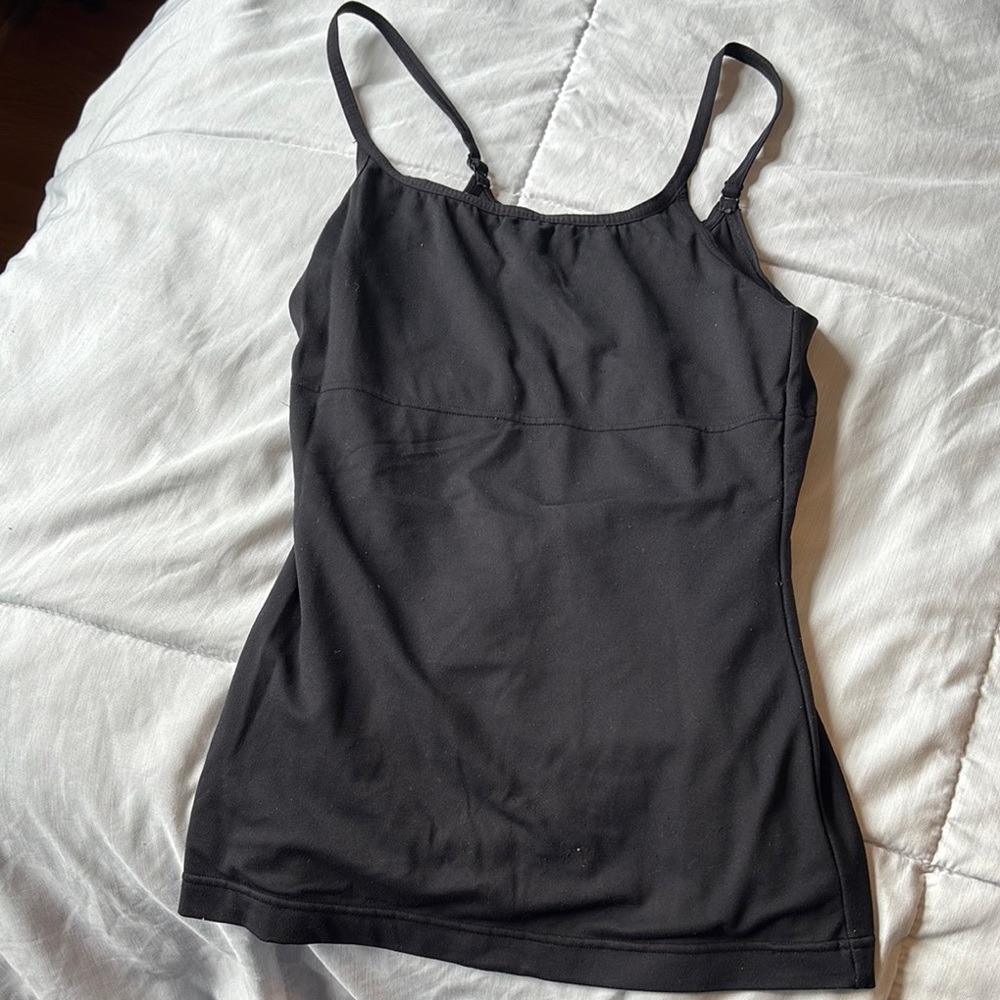 Maidenform Black Fitted Sleeveless Camisole Top